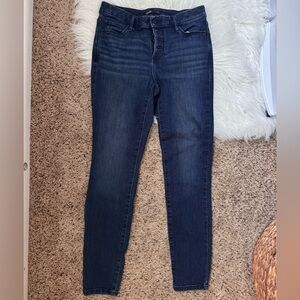 Simply Vera Vera Wang Button Fly Skinny Jeans
